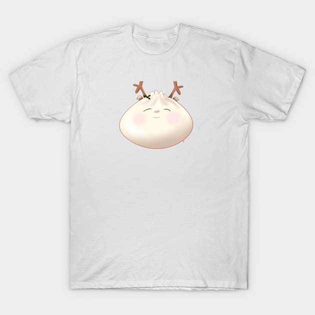 Reindeer Holiday Holly Bao T-Shirt by pbDazzler23